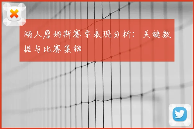 湖人詹姆斯赛季表现分析：关键数据与比赛集锦